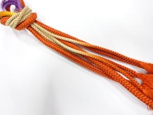 正絹　手組帯締め